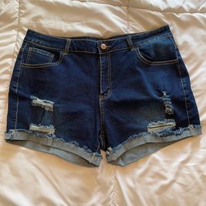 Jean shorts